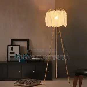 Nordic Feather Floor Lamp Modern Art Family Iiving Room