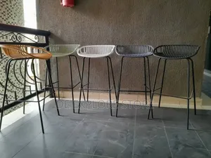 Iron Leg High Stool