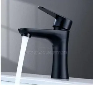 Black Single Basin Tap