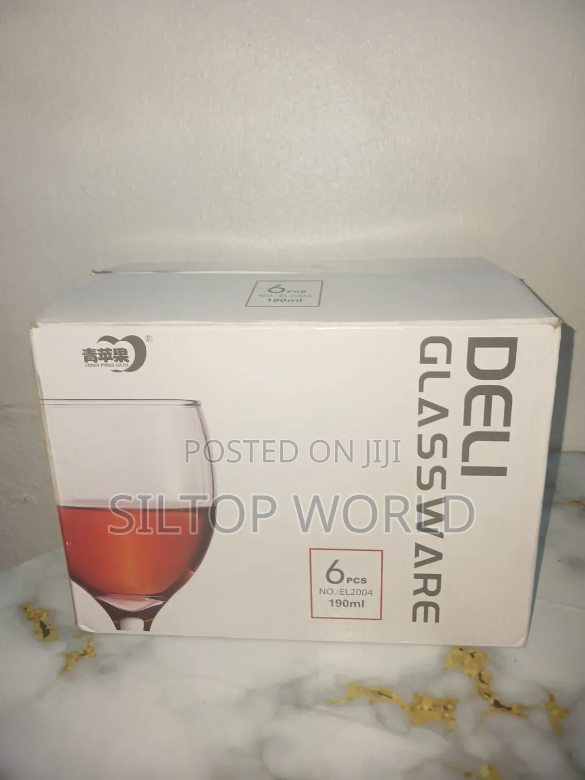 6pcs Glassware Wine Cups