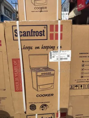 Scanfrost Standing Gas Cooker 50/50