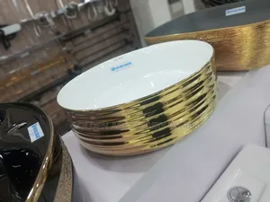 Gold Counter Top Basin Ne21