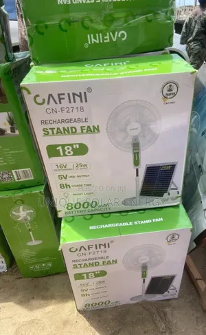 Cafini 18" Rechargeable Standing Fan