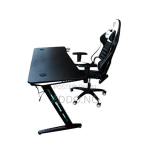 Home and Office Gaming Desk With Gaming Chair