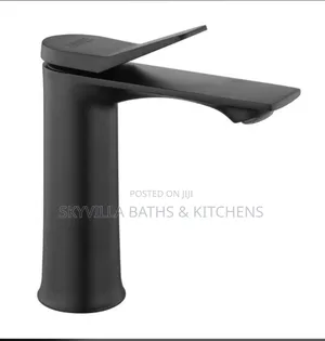 Black Basin Mixer Tap