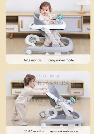 2 In 1 Baby Walker And Rocker