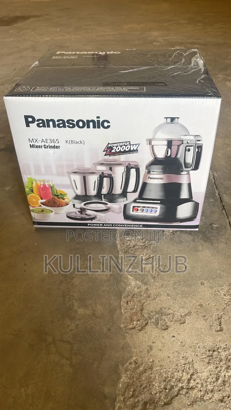 Panasonic 2000w Mixer Plender Grinder Flexi Jars