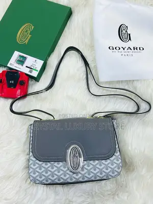 Goyard Quality Luxury Men Genuine Leather Bag