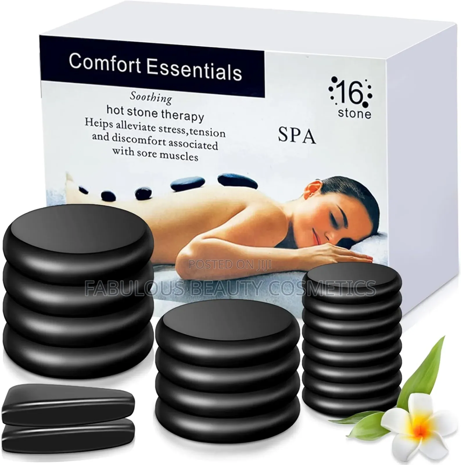 18 PCS Hot Massage Stones