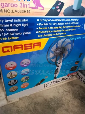 Ac Dc 16inches Qasa Mist Fan
