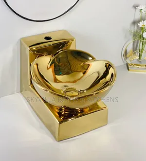Gold Wall Hung Basin