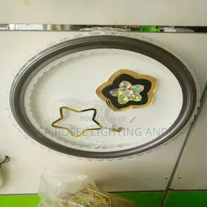 By 500 Flush Led Ceiling Fitting Chandelier