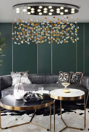 Modern Crystal Stone Chandelier