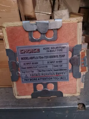0.75hp Ac/Dc Solar Submersible Pump