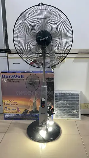 Duravolt 18inches 3in1 Rechargeable Standing Fan