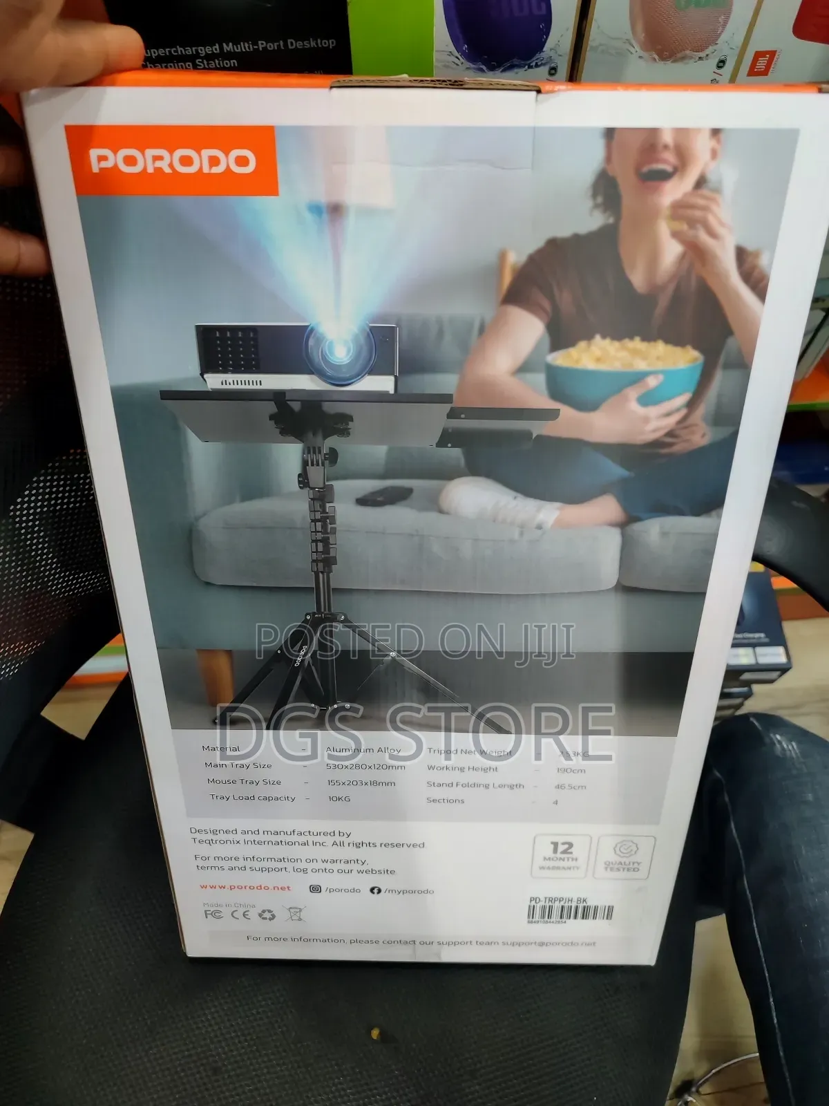 Porodo Multi Function Projector Laptops Stand