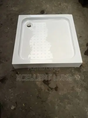 Fiber 90x90cm Cubicle Shower Tray