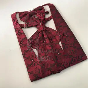 Cravat Waistcoat Design Inner Jacket For Suits