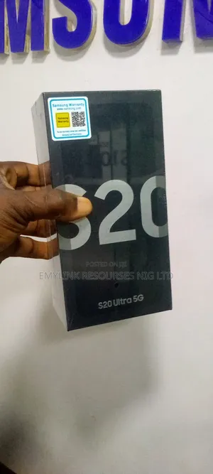 New Samsung Galaxy S20 Ultra 256 GB Gray