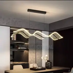 Hanging Lights White Black Lustre