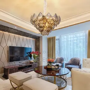 Nordic Led Shell Copper Crystal Glass