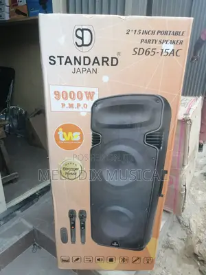 Standard Japan 2"15 Inch Portable Party Speaker Sd65-15ac