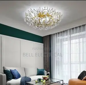 Round Tree Branch Ceiling Light