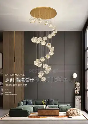 Duplex Loft Chandeliers Design Crystal
