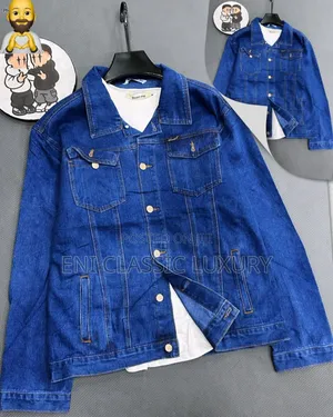 New Expensive Luxury Men's Cargo Jeans Jacket Shirts