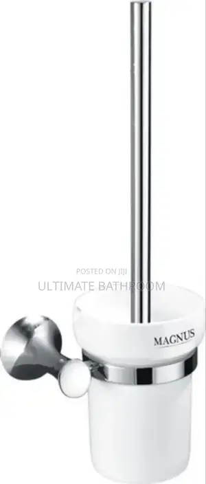 High Quality Chrome Ceramic Toilet Brush
