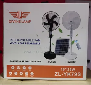 Divine Lamp Solar Fan