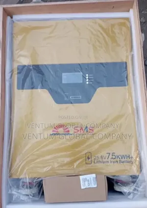 Sms Lithium Battery 7.6kw 25.6v