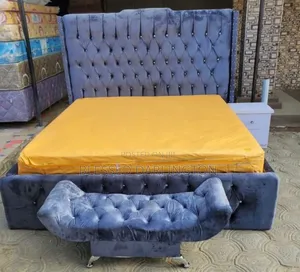 Padded Upholstery Bed Frame