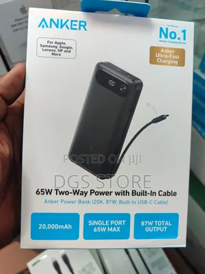 Anker Power Bank 65w