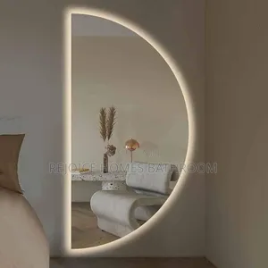 Half Moon Luxury Led Mirror Curve