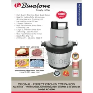 Binatone Yam Pounder 6l (Kc-6000)