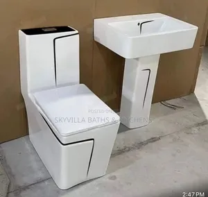 Black Strip Sq Wc
