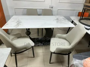 Luxury Dining Set With Chairs