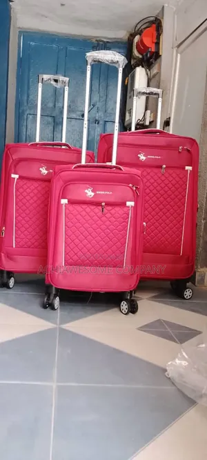 Set of 3 Red Swiss Polo