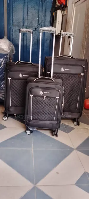 Set of 3 Black Swiss Polo