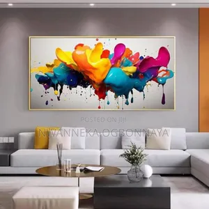 Abstract Colorful Wall Art Canvas