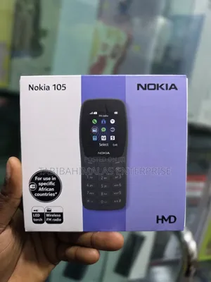 New Nokia 105 Black