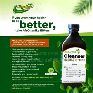 Afroganiks Cleanser Bitters