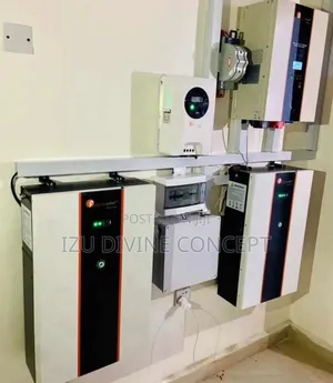 20kwh Lithium Battery and 10kva Inverter Setup