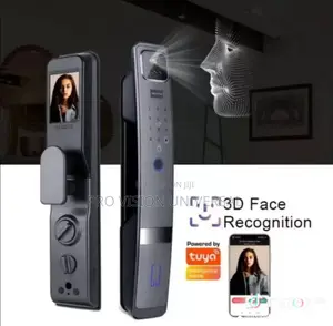 Smart Door Lock Also Has Fingerprint, Face Unlock, Key