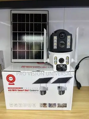 Solar Camera V380 Daul Lens Security Camera