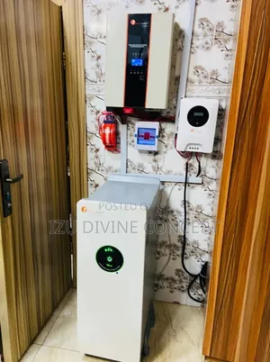 10kva Inverter Setup and 17.5kwh Lithium Battery Backup
