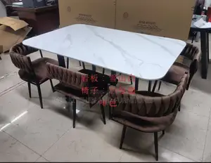 New 6 Seaters Dining Set