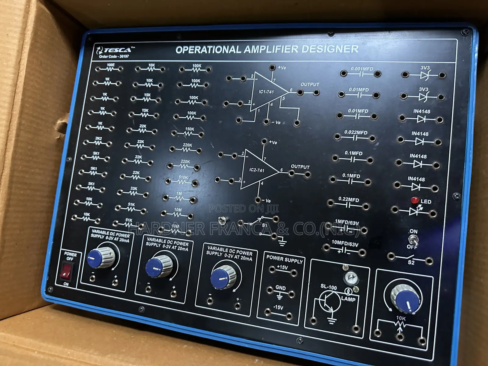 Operational Amplifier Trainer (Op-Amp)