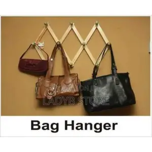 Wooden Bag Hanger